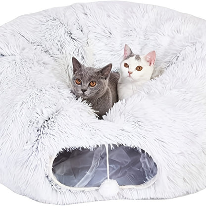 Foldable Winter Cat Tunnel Nest