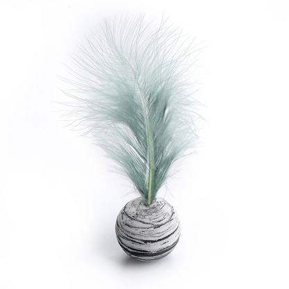 Cat Toy Feather Ball