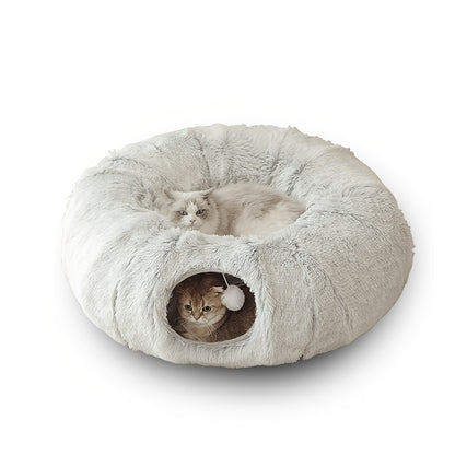 Foldable Winter Cat Tunnel Nest
